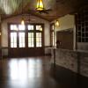Beautiful Epoxy floor in a rich rust color with hint of metallic.